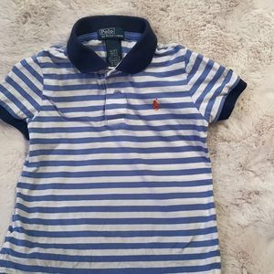 Stripe Blue Polo shirt